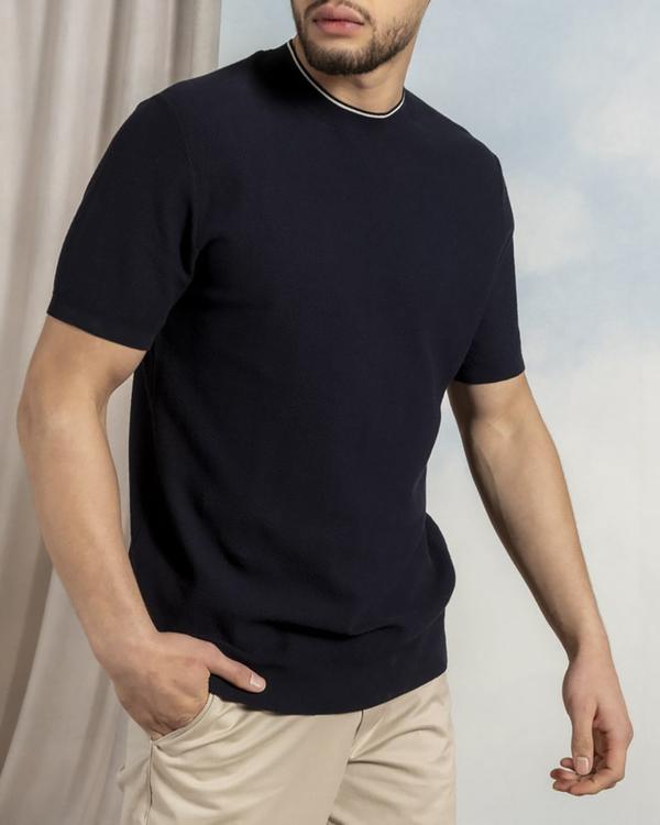 T-shirt maille nid d'abeille T-shirt maille nid d'abeille