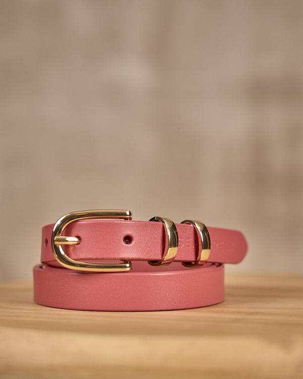 Ceinture fine rose