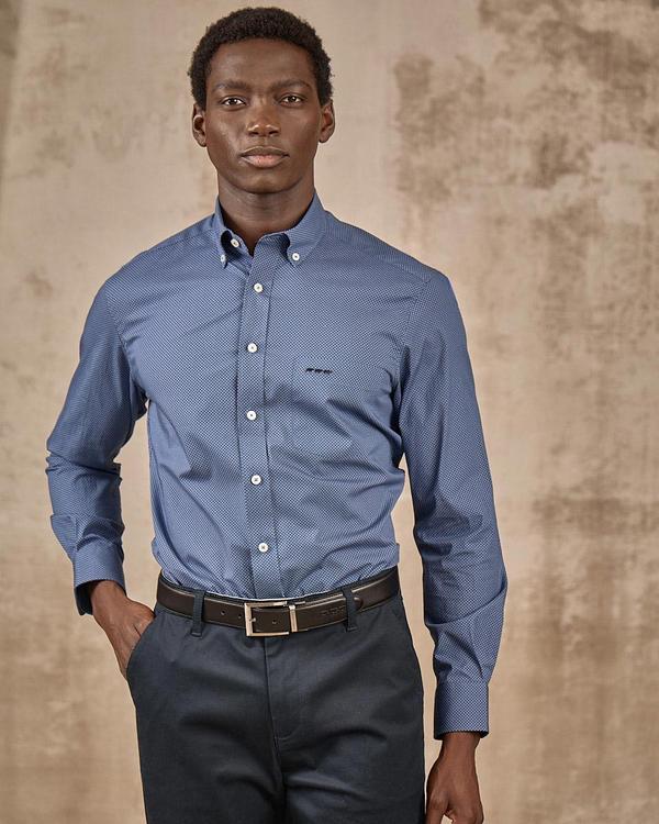 Chemise Elijah bleu