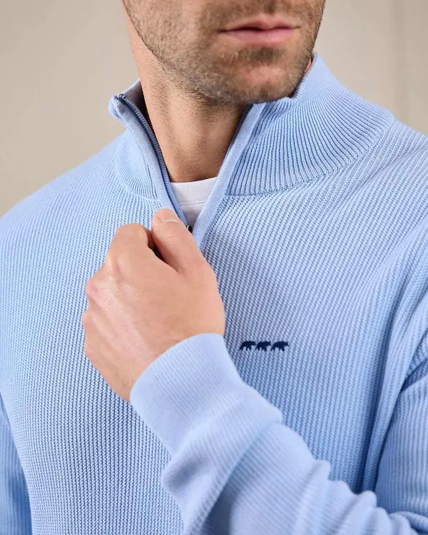 Pull camionneur Gabino bleu