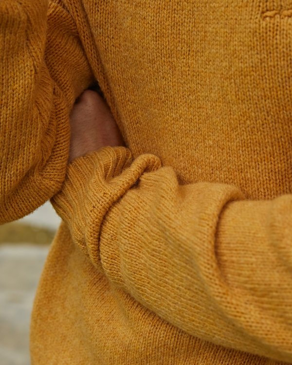 Pull tricot à manches raglan 100% laine vierge italienne vert