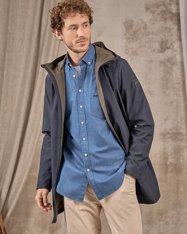Parka Légère bleu