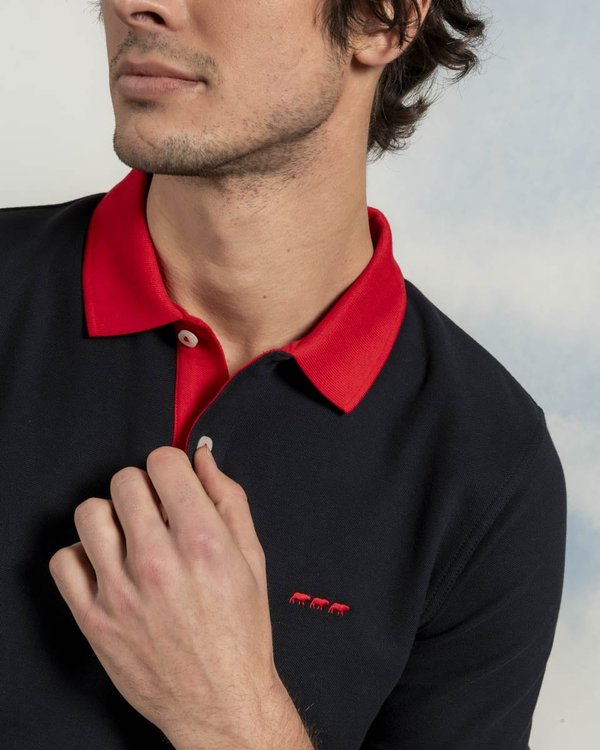 Polo contrasté Polo contrasté