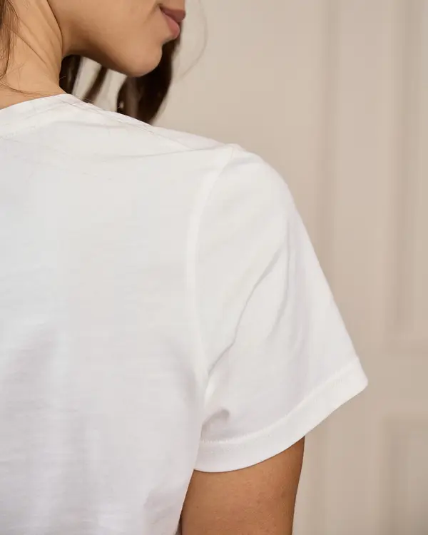 T-shirt citrons Gabriel blanc