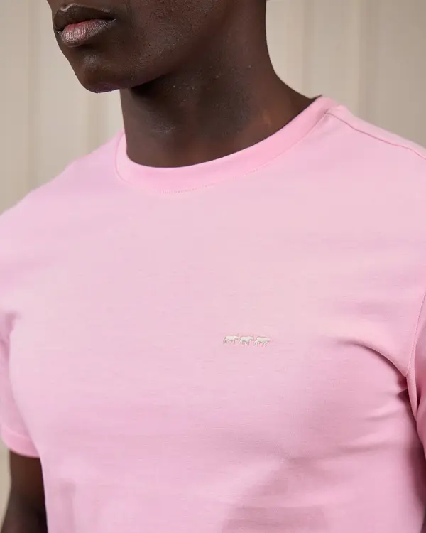T-shirt Cédric rose