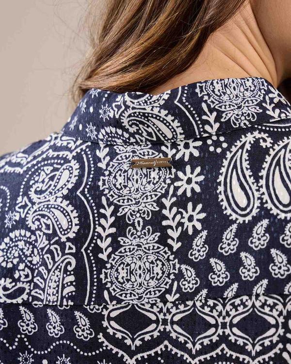 Chemise bandana Gwelda bleu