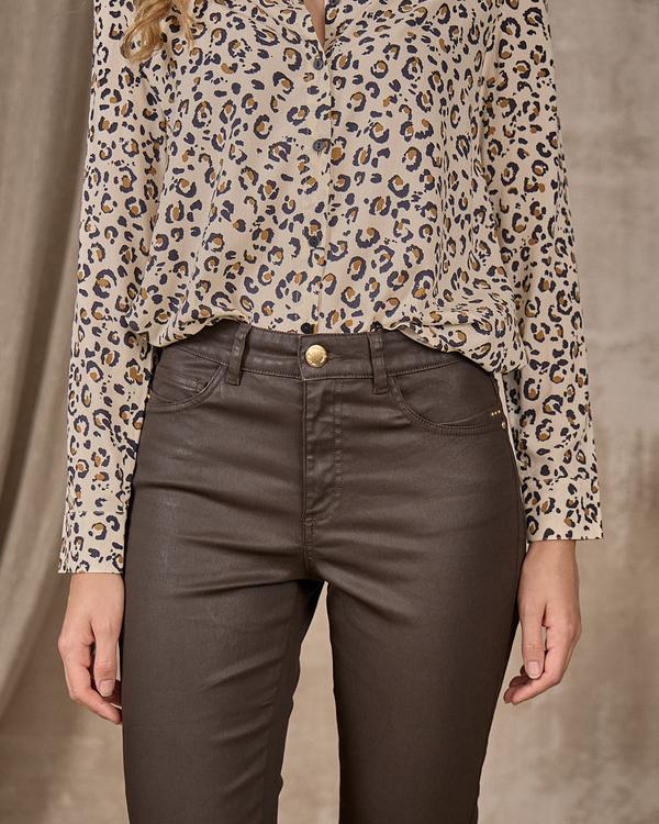 Pantalon enduit beige Pantalon enduit beige
