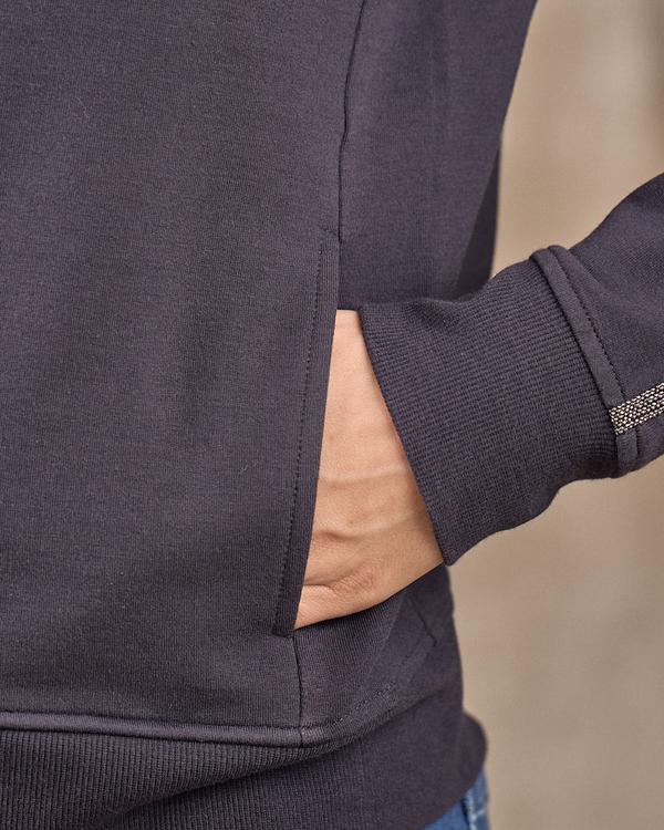 Sweat zippé bleu Sweat zippé bleu