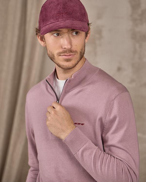 Pull col camionneur violet Pull col camionneur violet