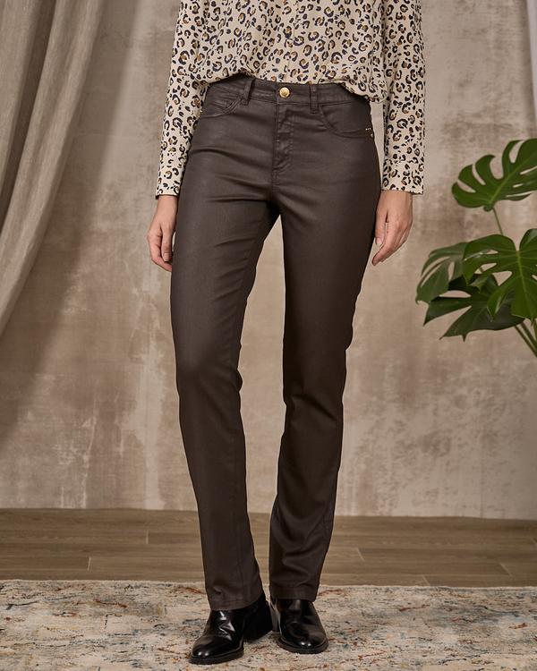Pantalon enduit beige Pantalon enduit beige