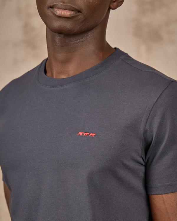 T-shirt Cédric bleu