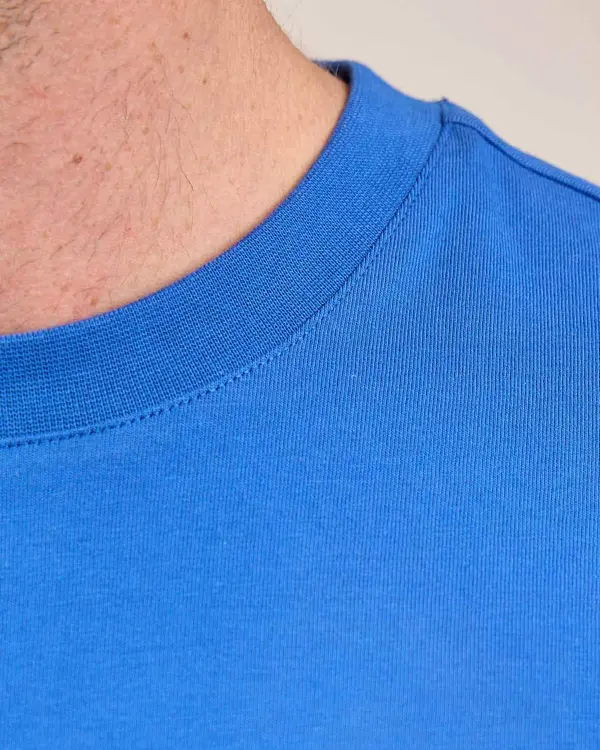 T-shirt brodé 40 ans bleu