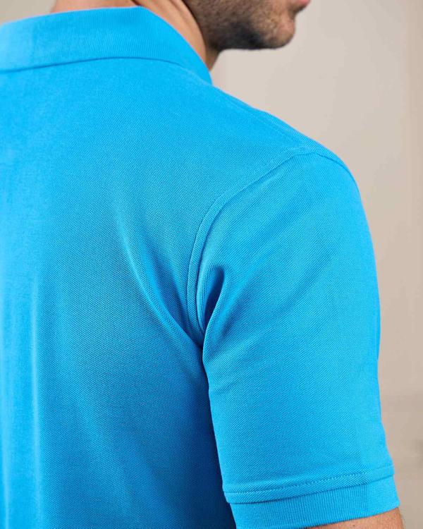 Polo Collin bleu