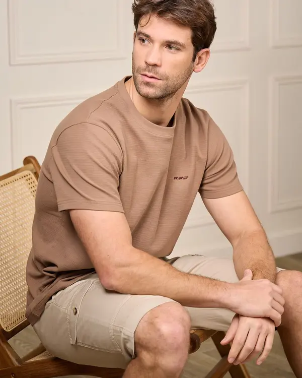 T-shirt Darryl beige