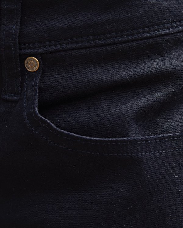 Pantalon coupe modern fit 5 poches matière confort bleu