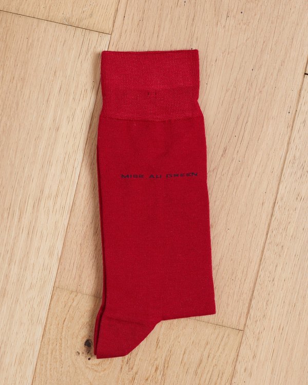 Chaussettes unies Bambou