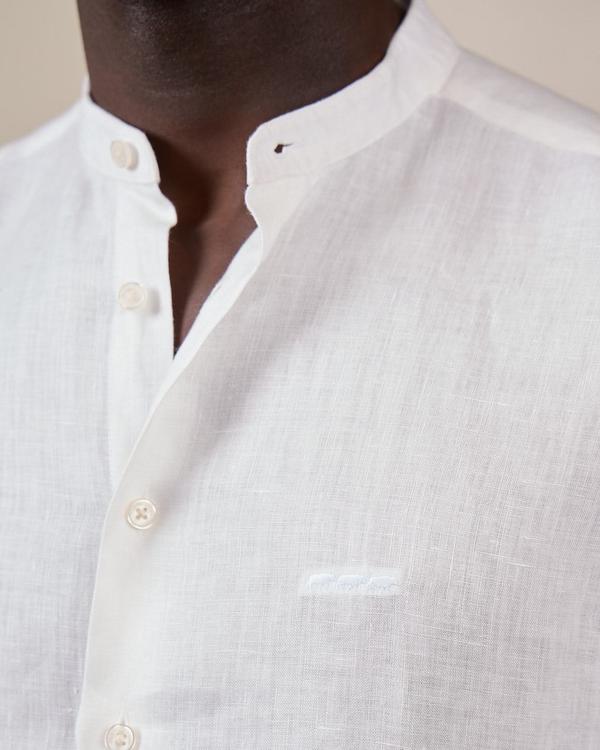 Chemise lin blanc