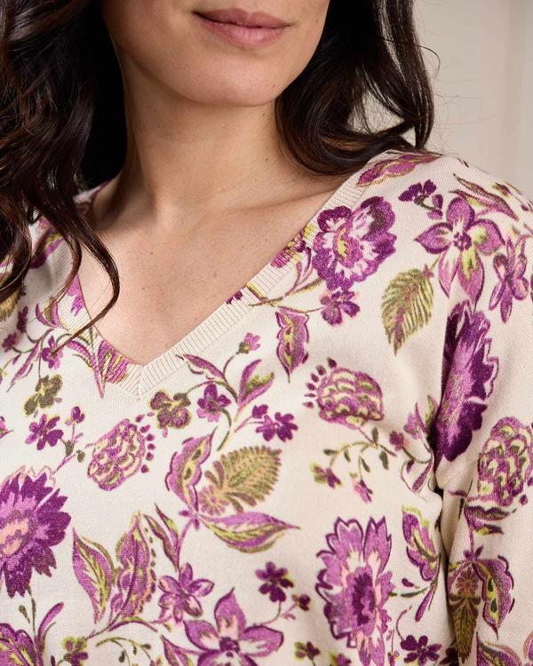 Pull Déborah violet