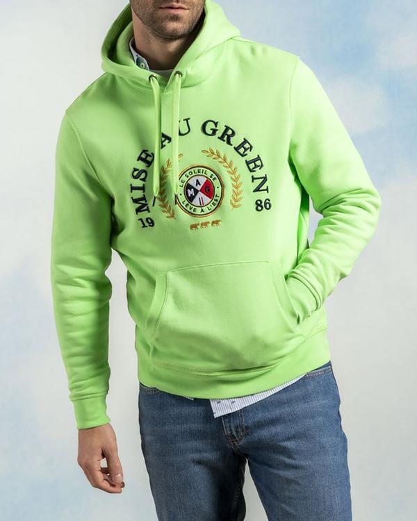 Sweat à capuche unisexe blason Le soleil se lève à l'Est Sweat à capuche unisexe blason Le soleil se lève à l'Est