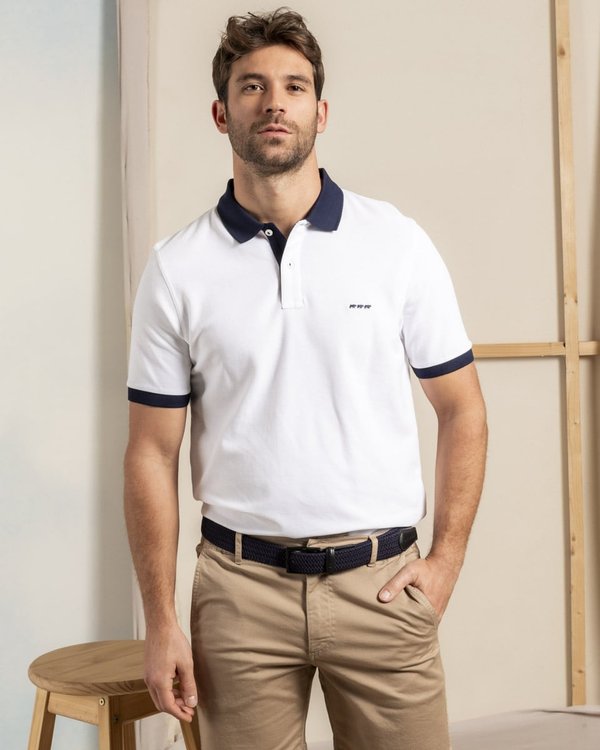 Polo contrasté Polo contrasté