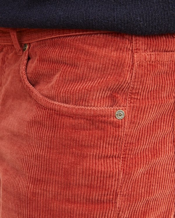 Pantalon en velours côtelé coton Standard 100 by OEKO-TEX® marron
