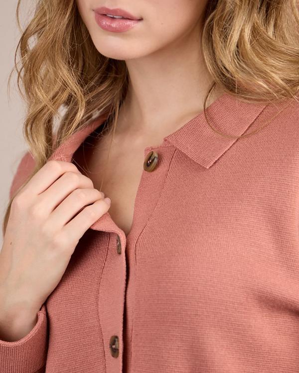 Cardigan Corine rose