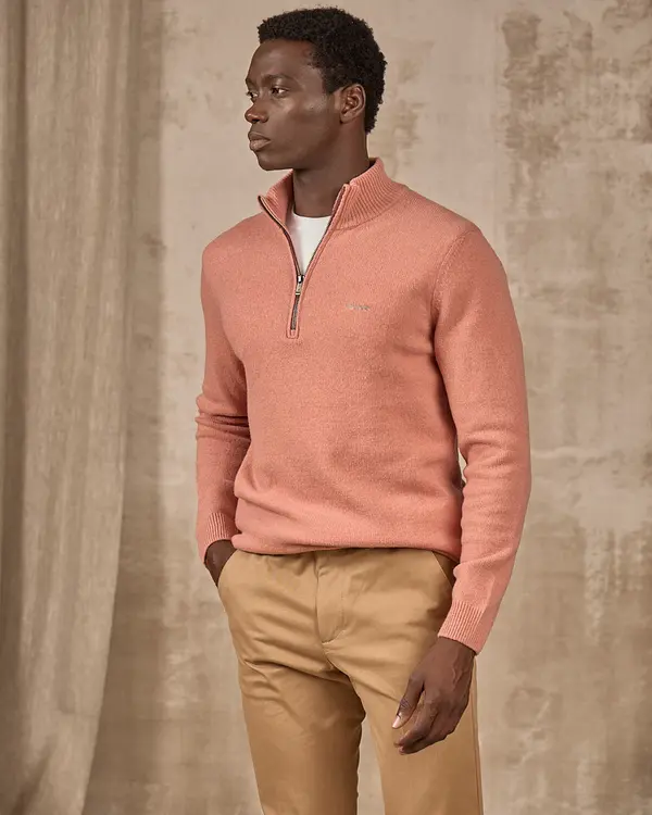 Pull col camionneur beige Pull col camionneur beige