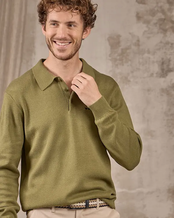 Pull Enrico vert Pull Enrico vert