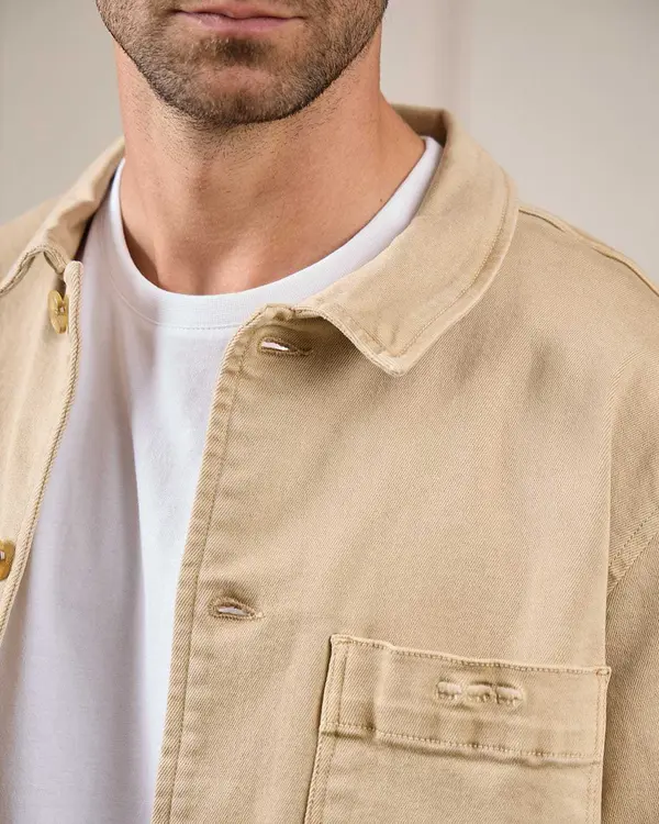 Veste peintre Gerart beige