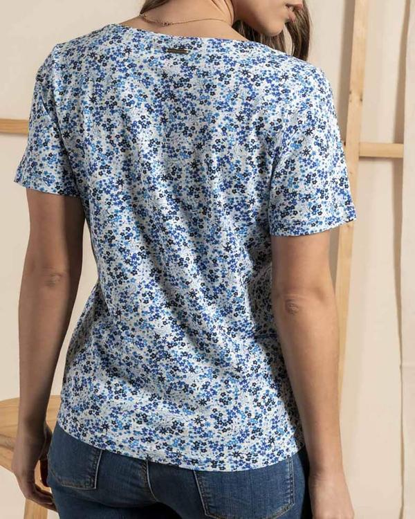 T-shirt imprimé fleuri T-shirt imprimé fleuri