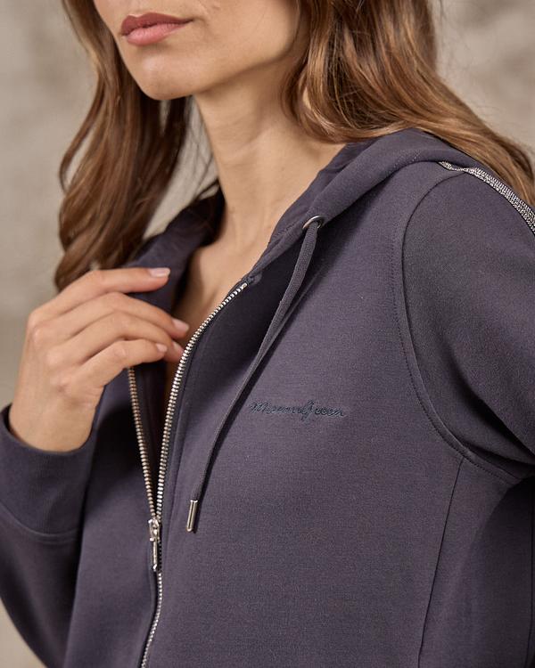 Sweat zippé bleu Sweat zippé bleu