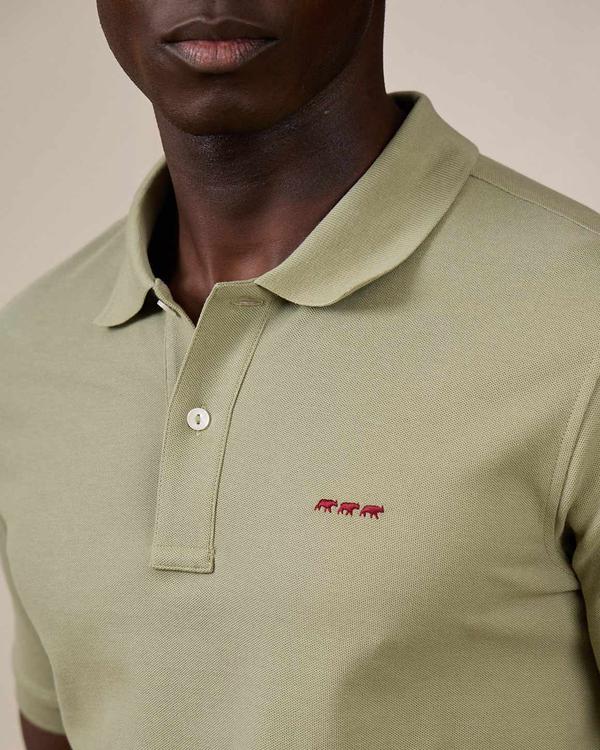 Polo Collin vert