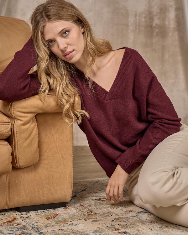 Pull Eldina rouge Pull Eldina rouge
