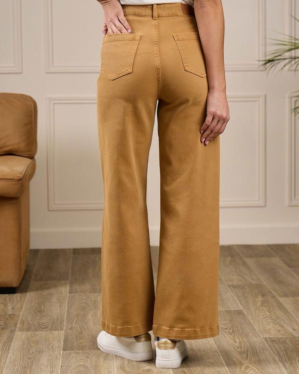 Jean bootcut Georgi beige