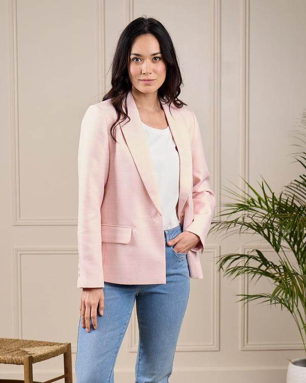 Veste blazer rose