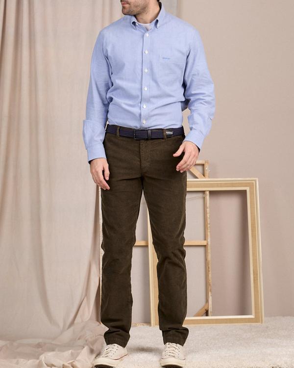 Pantalon velours côtelé vert