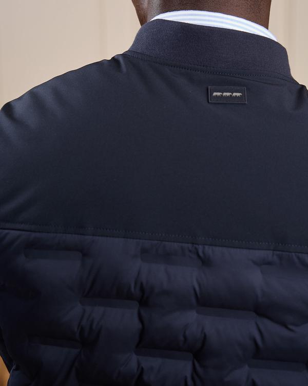 Doudoune sans manches bleu