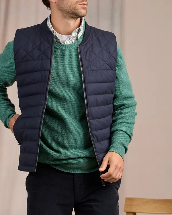 Doudoune Charles bleu