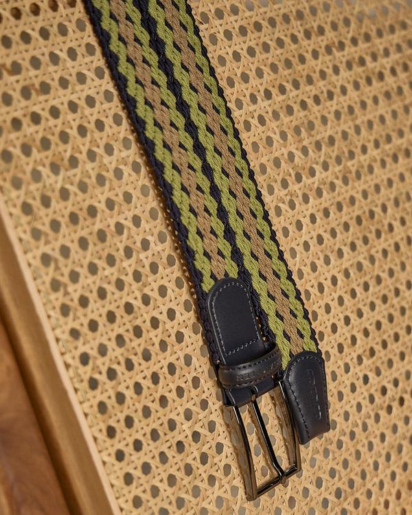 Ceinture tressée Dwayne vert Ceinture tressée Dwayne vert