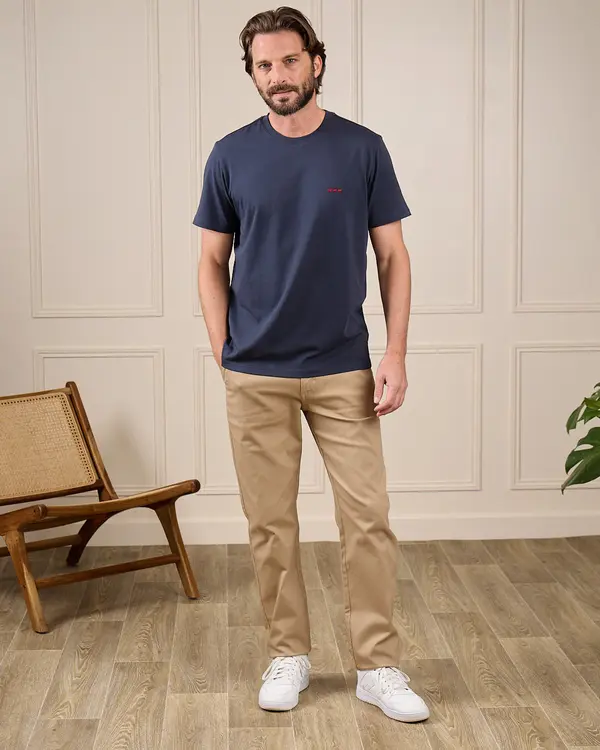 T-shirt Cédric bleu