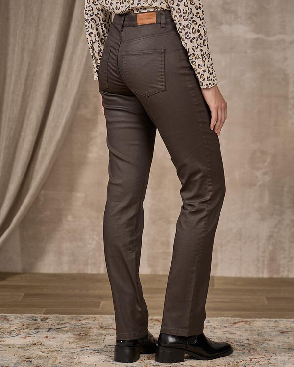 Pantalon enduit beige Pantalon enduit beige