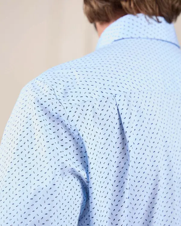 Chemise Easy Care bleu