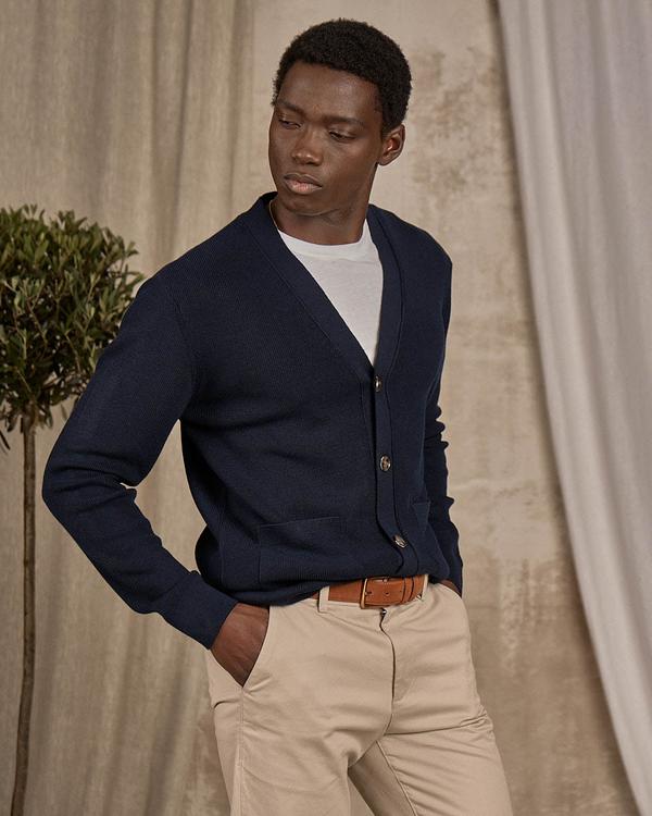 Cardigan Cameron bleu Cardigan Cameron bleu