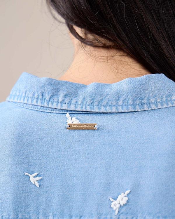 Chemise denim Ginger bleu