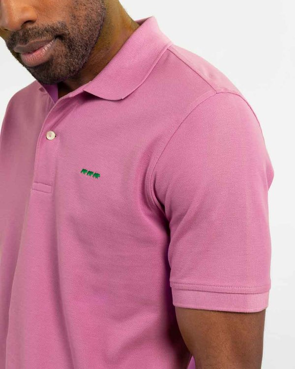 Polo piqué Douglas coupe droite manches courtes uni Polo piqué Douglas coupe droite manches courtes uni