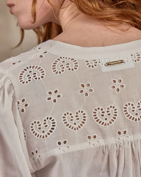 Chemise Denise blanc