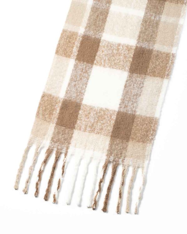 ECHARPE A CARRE beige