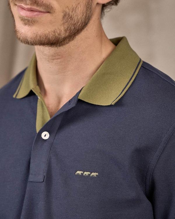 Polo Erwann bleu