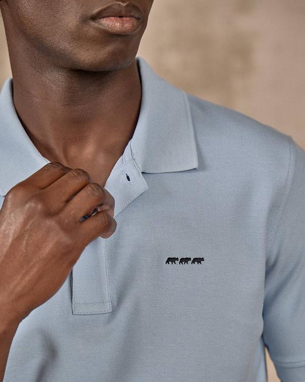Polo Collin bleu