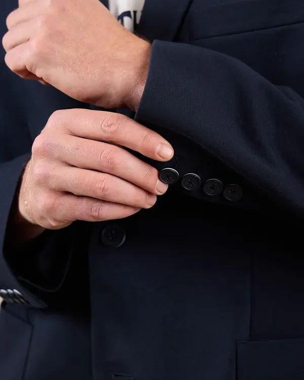 Veste maille Geremy bleu